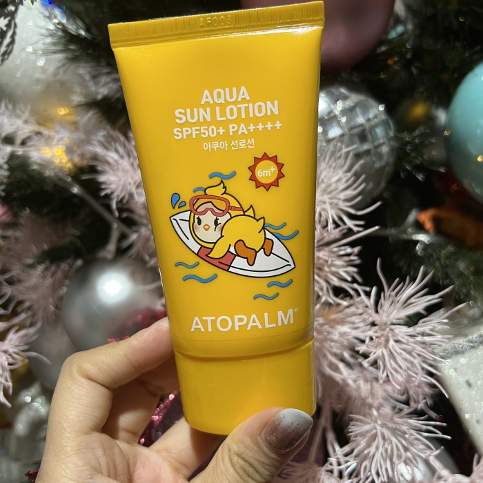 GRATIS ONGKIR Atopalm kids aqua sunscreen lotion 50 spf+++ korea sunblock anak ori