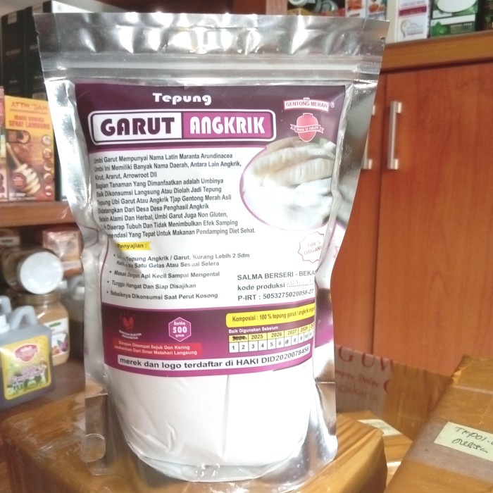 

Terlaris Tepung Garut Pati Asam Lambung Angkrik 500Gram