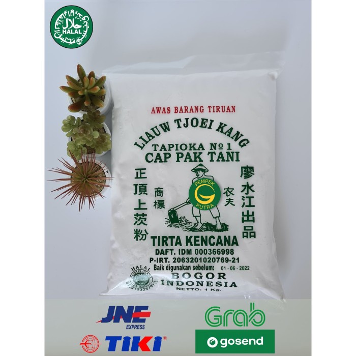 

Terlaris Sagu Tani Liauw Tjoei Kang 1000Gr [1 Kg]