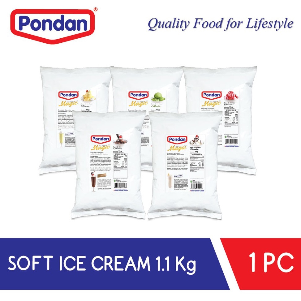 

[KODE PRODUK ENBDC3653] Pondan soft ice cream BULKY