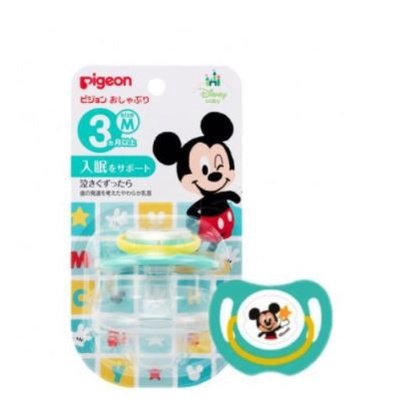 Terlaris Pigeon Silicone Pacifier Mickey Minnie Disney Ukuran S, M, L / Empeng