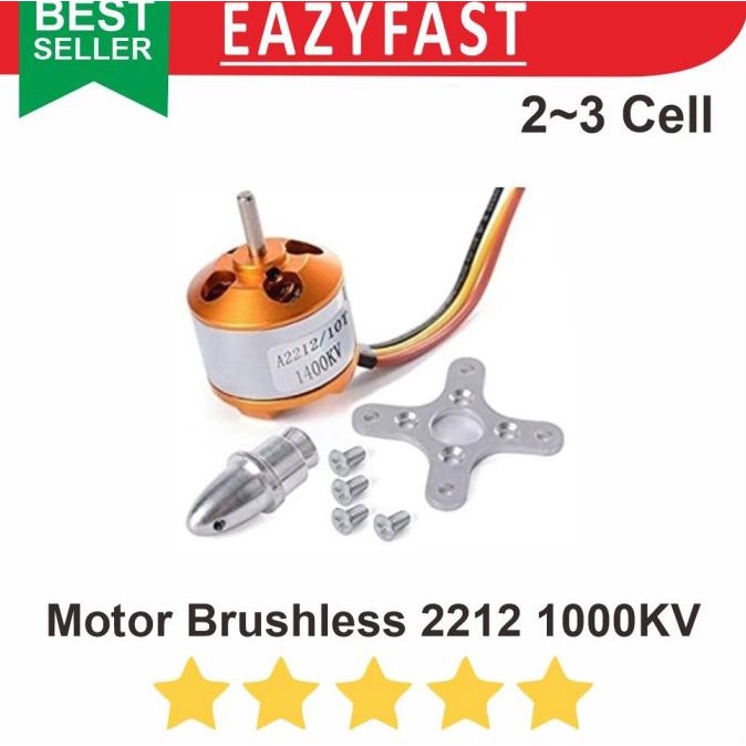 Motor Brushless Bldc A2212 2212 1000Kv Dinamo Motor Drone Rc Aircraft