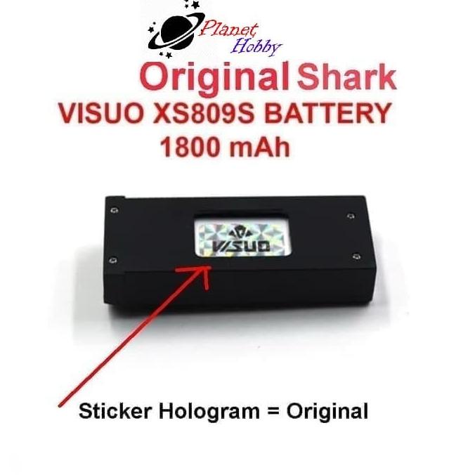 Batteray Battery Baterai Batre Drone Visuo Battle Shark Visuo Shark