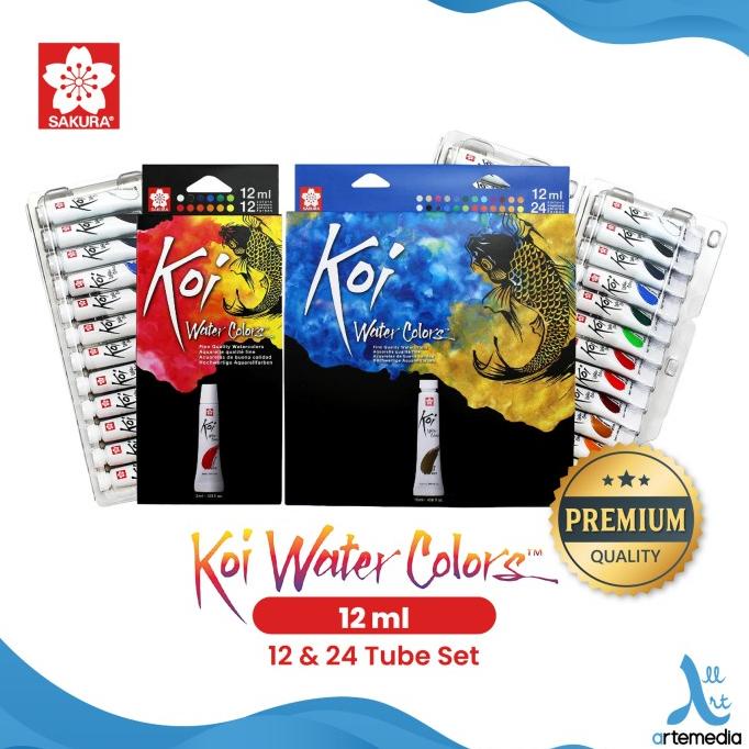 

Cat Air Sakura Koi Watercolor Tube 12ml Set
