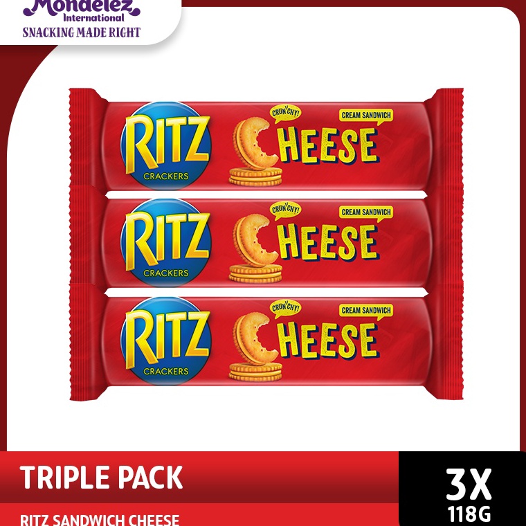 

[KODE PRODUK FKVE95738] Ritz Sandwich Biskuit Rasa Keju 118 gr x3