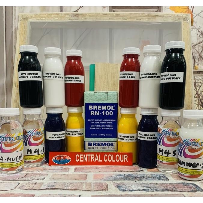 

Paket Pemula Sablon Plastik Lengkap Tinta Toyo Indo Inks Screen T120