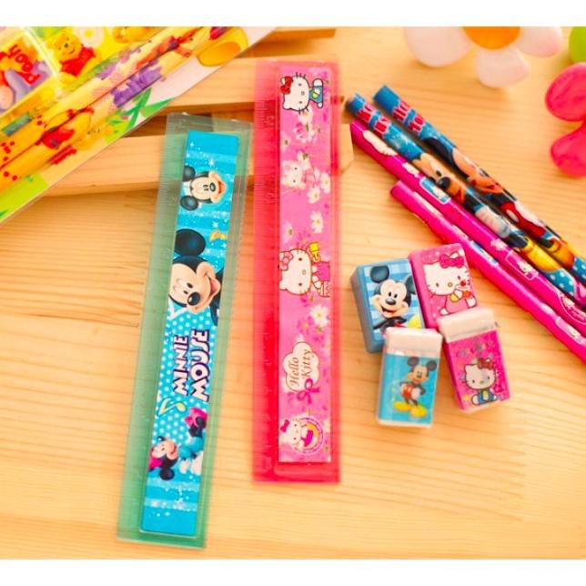 

Mini Stationary Set Set Alat Tulis Sekolah 5 In 1 Pensil Set Karakter