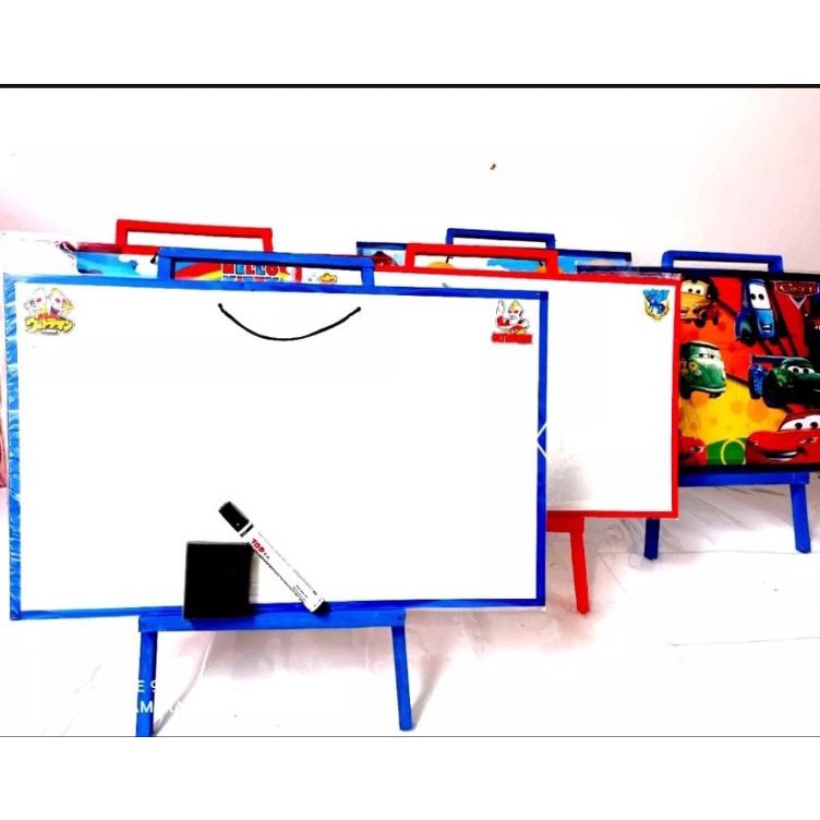

[KODE PRODUK 7DEGW6954] Papan Tulis Penyangga/White board Penyangga Ukuran 30×50cm/White Board Karakter/White Board Anak Karakter