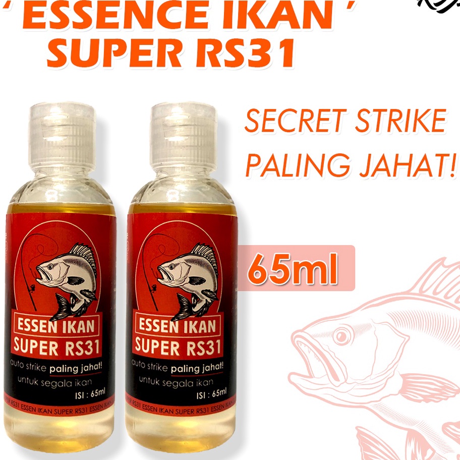 Star RS31 Essen Ikan Super - Secret Strike Essence Pancing Aroma Gurih & Amis Untuk Ikan Mas, Lele, 
