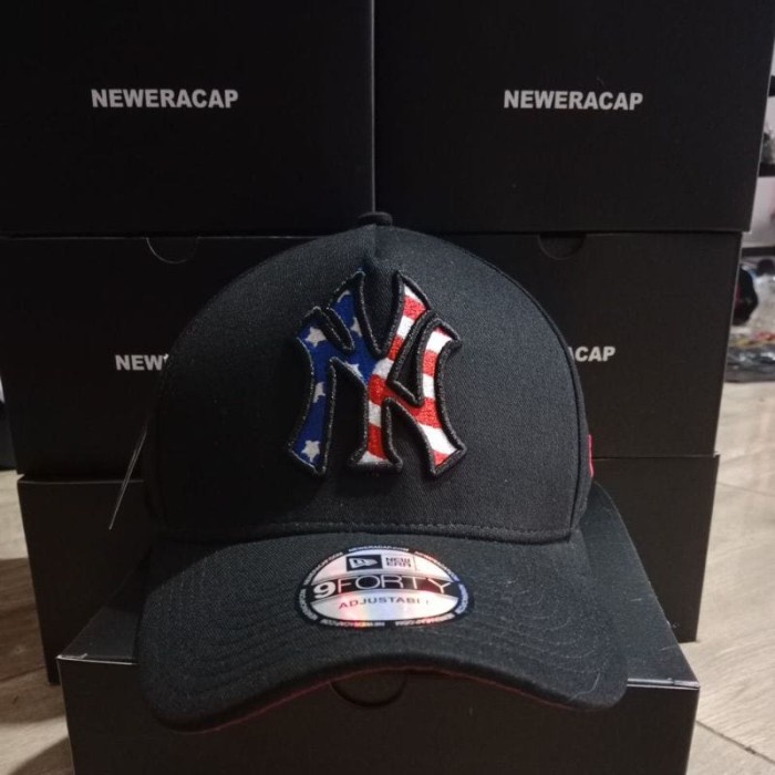 Topi Baseball Original Import Logo NY USA American / Topi Premium NEW