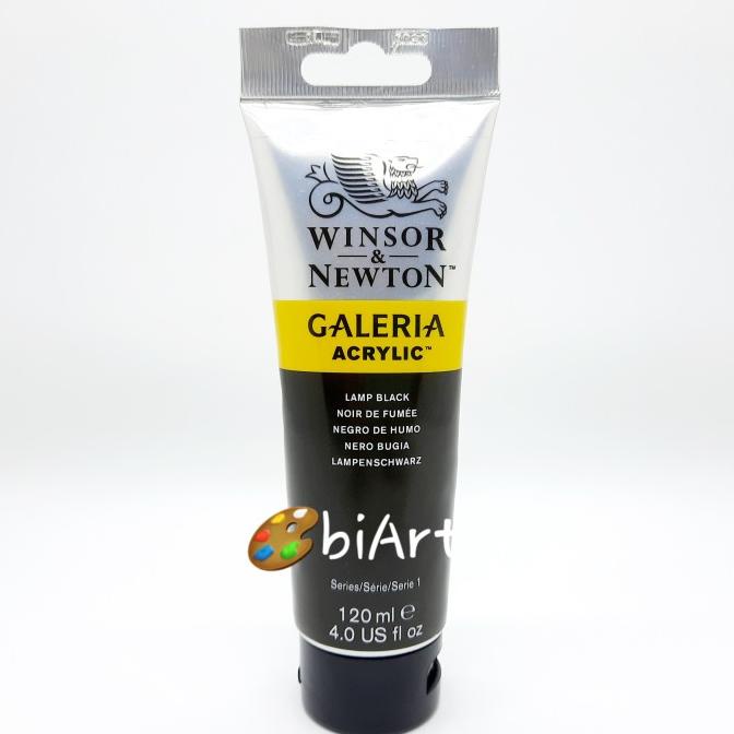 

Cat Akrilik Galeria Acrylic Colour 120 ml Lamp Black Winsor & Newton