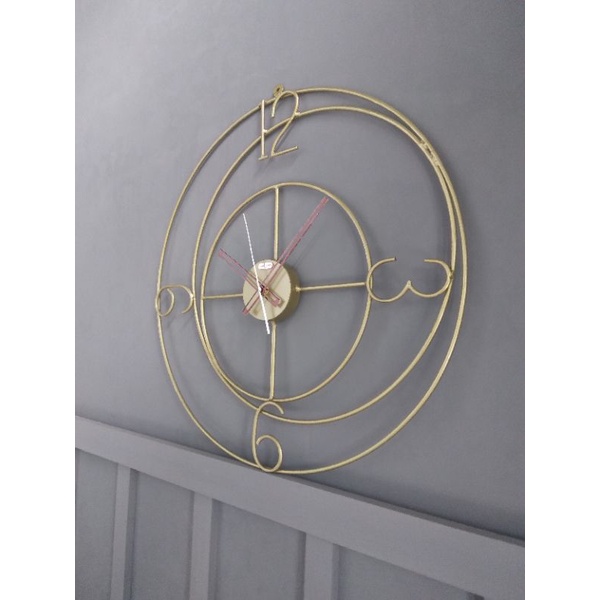 Jam dinding besi / jam besi / jam jumbo