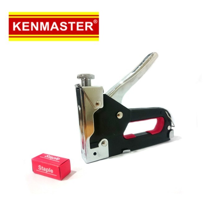

Kenmaster Stapler Gun 4-14mm Staples Tembak Staple