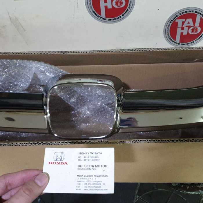 List Grill depan front grill Chrome Honda Mobilio E S 2014-2016 Ori ORIGINAL