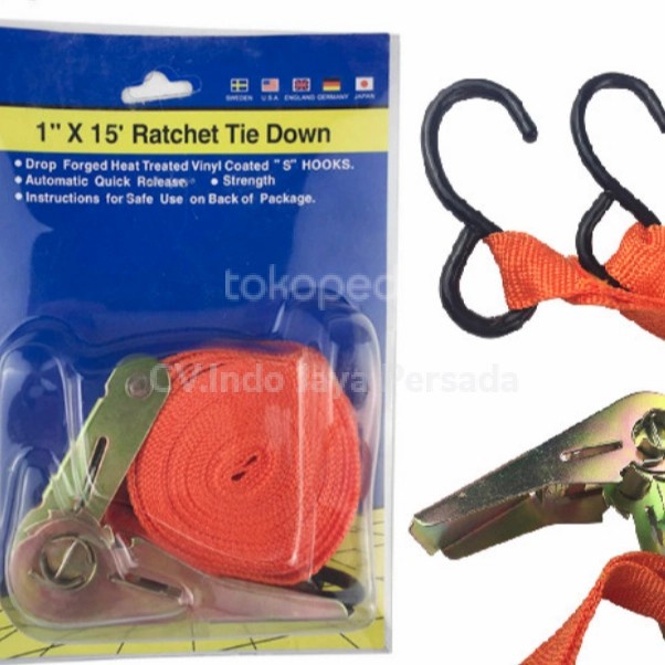 

Tali Pengikat Barang 4 Meter Kuat Flexibel Multifungsi