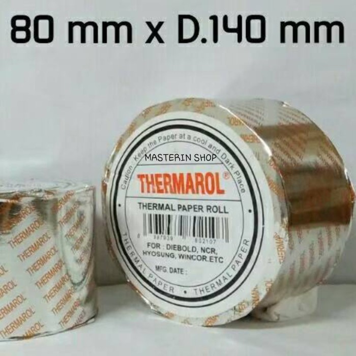 

Best Seller Thermarol 80 Mm X 140 Mm Merek "Thermarol