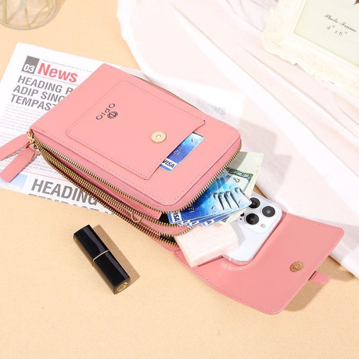 Dompet Hp Touchscreen / Dompet Hp Selempang Wanita Opio 1020