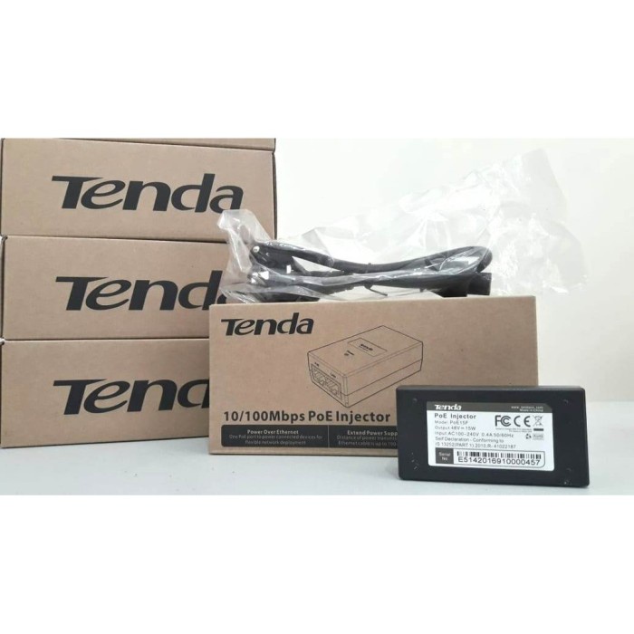 Terlaris Tenda Poe 15F Poe Injector 15 Watt-48 V