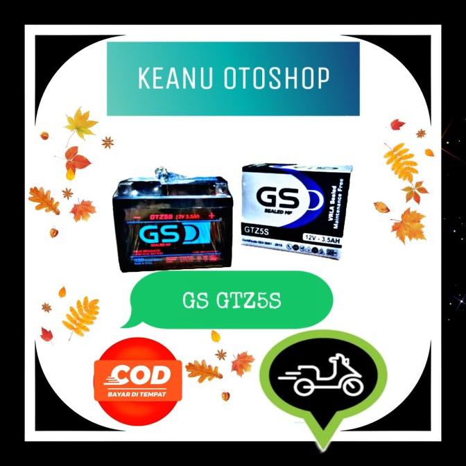 Aki Motor Honda Beat Fi - Karbu Vario 110 Scoopy Gs Gtz5S Aki Kering Original