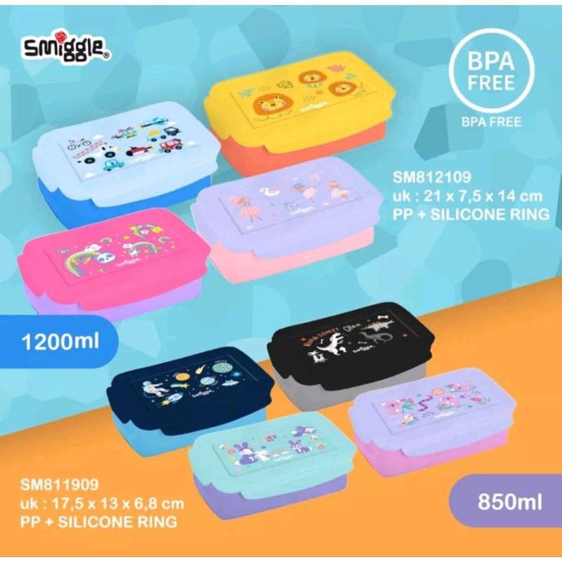 lunchbox / kotak bekal anak smiggle