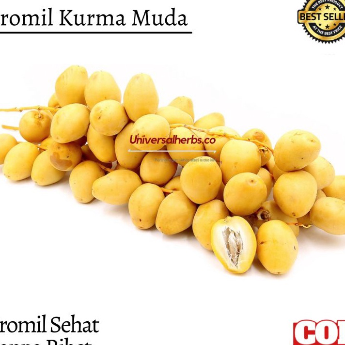 

DWGX7459☘ Kurma Muda Untuk Promil Fresh Free Saffron Detox (1kg) ㊎