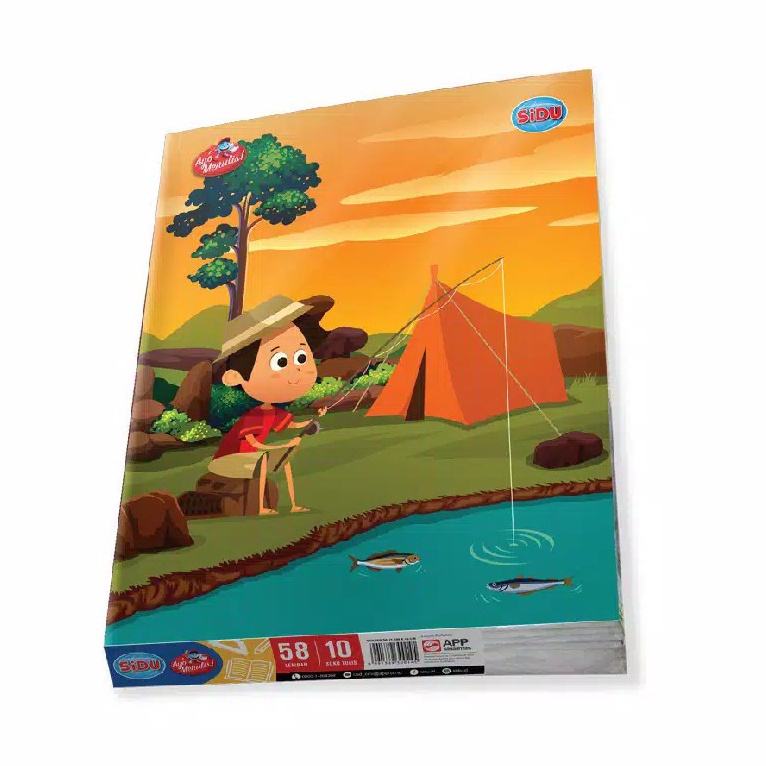 

VMZL9041㊪ BUKU TULIS BERGARIS SIDU 58 LEMBAR ISI 10 BUKU (1 PACK) ㊑