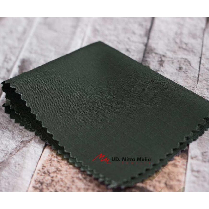 COD Kain Ribstop Drill Istex, Bahan Seragam, Kode A008 Warna Abu Tua !