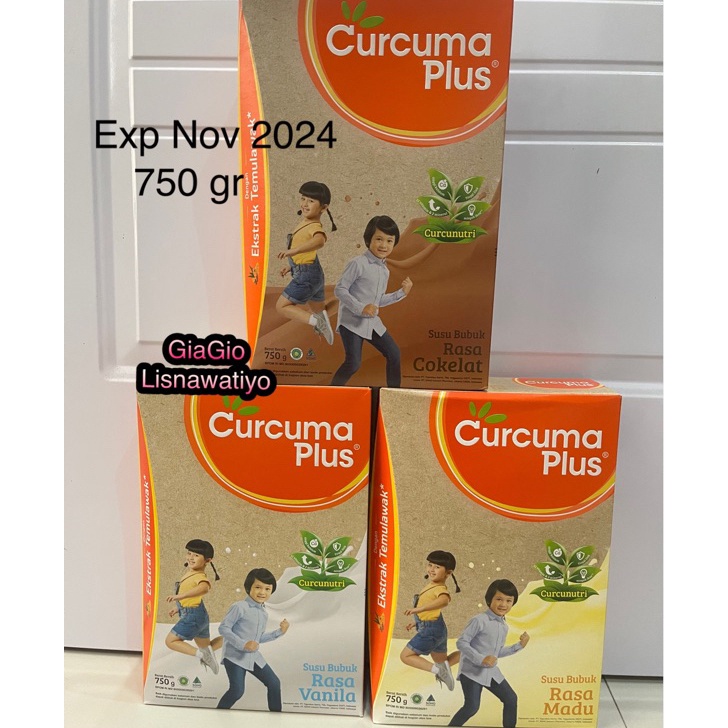 

✨Terbaru✨ Curcuma Plus Susu Bubuk Anak 750gr (1 - 6 Tahun) 