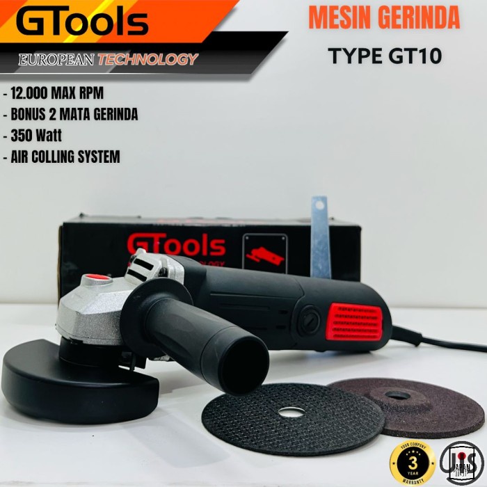 Gerinda gtools Eropa GT10 variable speed bisa pelan cepat canggih ori