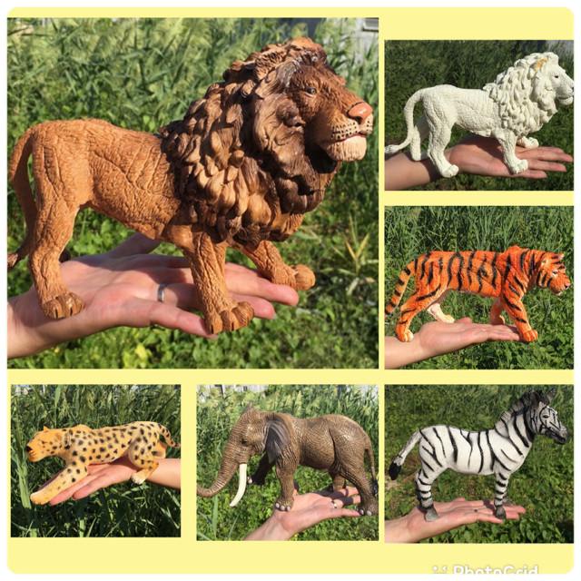 Figure Hewan Animal Model Toys Mainan Binatang Karet Ukuran Besar