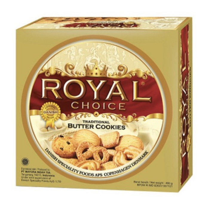 

Biskuit Roma Royal Choice Butter Cookies 480Gram