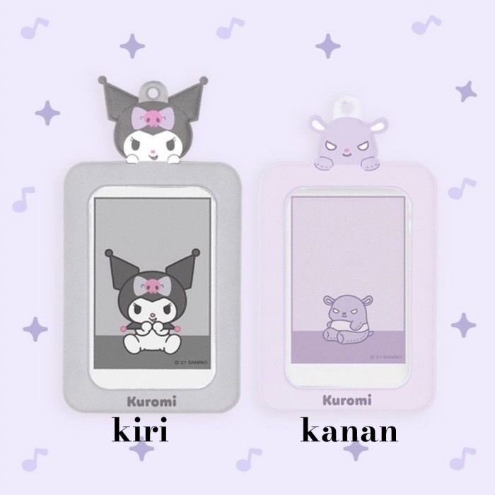 

Terlaris [Ready Stock] Sanrio Korea Friends Photocard Card Holder Cahol Keyring