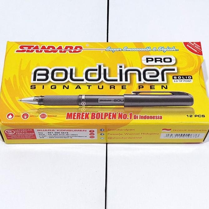 

Standard BoldLiner Pro 1.0 mm (per lsn) ---NEW---