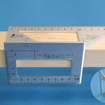 

Shinwa 62113 Siku Miter Gauge Layout Square One Shot 45, 90 ---NEW---
