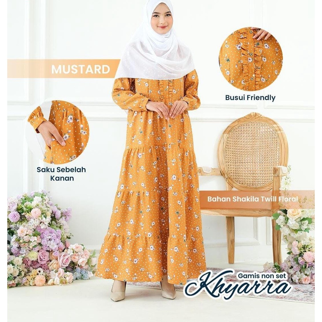 GAMIS KHYARRA MUSTARD