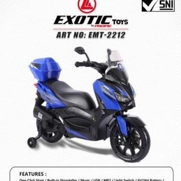 Motor Aki Anak Exotic Emt2212 Model Nmax Lengkap Box Belakang Ori