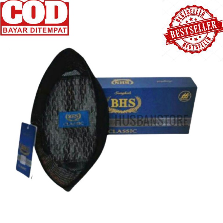 Ready Peci BHS  Songkok Hitam ac Tinggi 8 9 dan10-Peci Bhs Classic