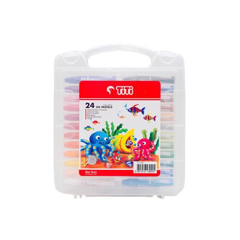 

Oil Pastel / Crayon TITI 24 Warna
