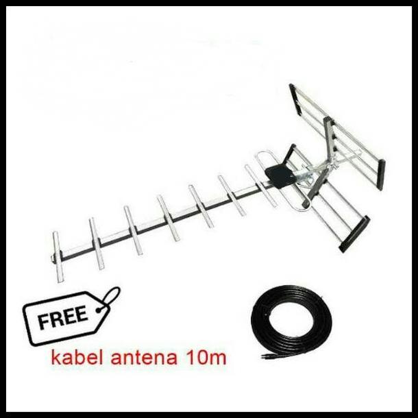 Terkini Antena Tv Digital Led Lcd+Kabel 10Meter