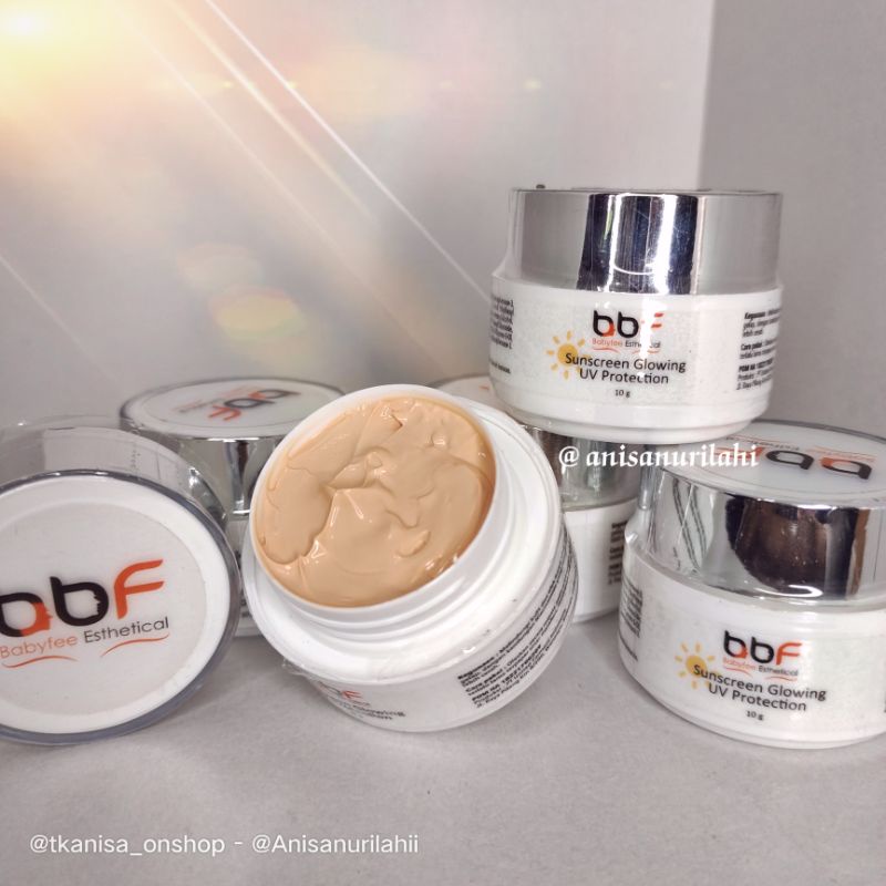 SUNSCREEN BBF SUNBLOCK KRIM CREAM SIANG ORIGINAL SKINCARE GLOWING SPF30