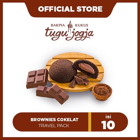 

Diskon promo Bakpia Kukus Tugu Jogja Brownies Cokelat - Travel Pack 67F