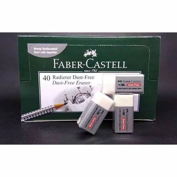

PENGHAPUS UJIAN / ERASER SMALL WHITE FABER-CASTEL 187230 / PCS