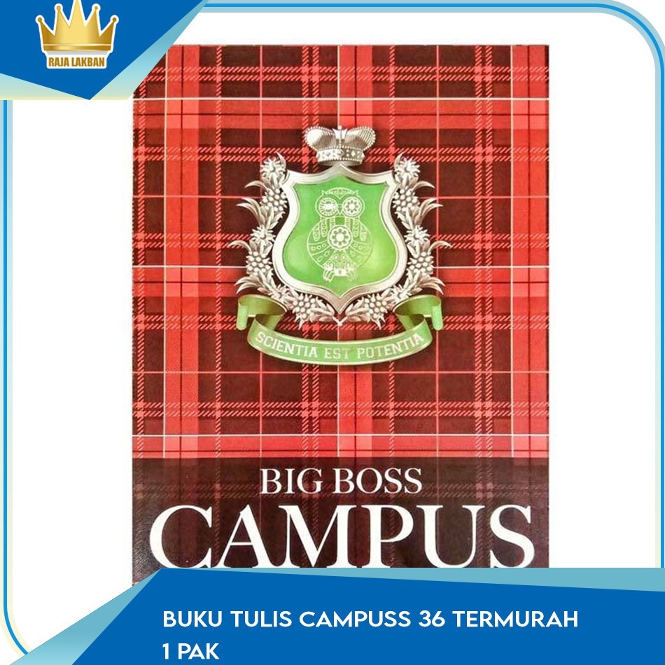 

RMQH6457 TERBARU Buku Sidu Campuss 36 Termurah Boss - 1 Pak / 10 Buku