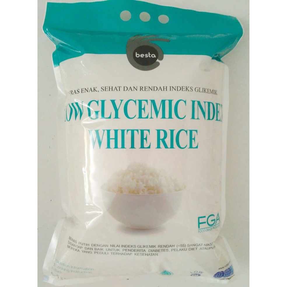 

Stok Banyak.. BERAS BESTA 5 kg (BERAS ENAK SEHAT LOW GLYCEMIC INDEX) A8F