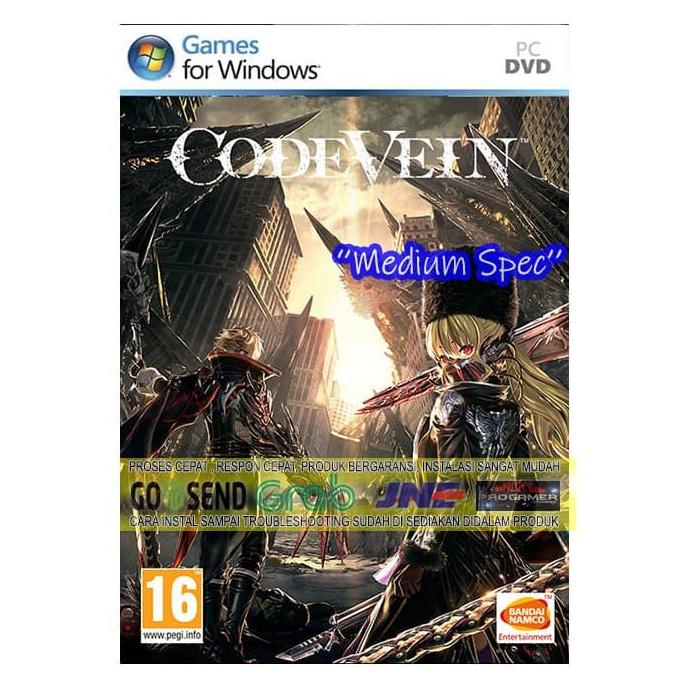 Code Vein | Cd Dvd Game | Pc Game | Gaming | Kaset Game | Pc | Laptop