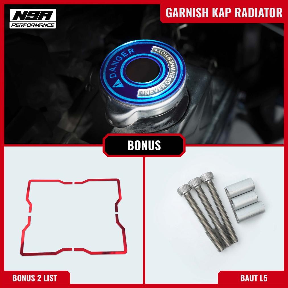 Diskon Nsa Cover Radiator Vario 125 - 150 Pcx 150 Adv 150 Nsa Tutup Radiator Vario 125-150 Pelindung