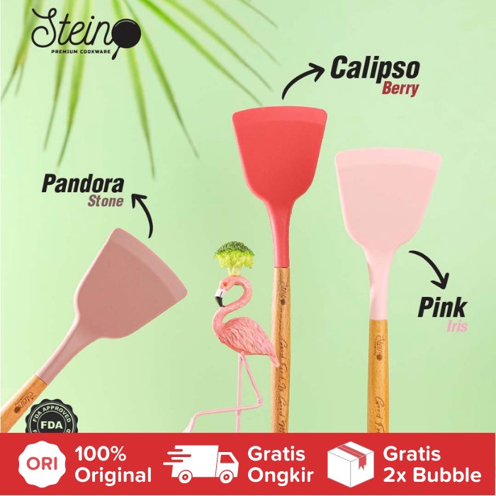 Terlaris Sutil Stain Cookware Spatula Silikon Anti Panas Steincookware Stein