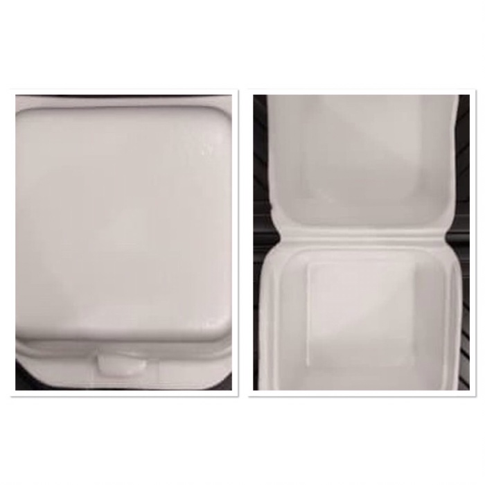 

Terlaris Sterofoam Burger Styrofoam Fom Hb Gabus Kotak Polos Box Gojek Only