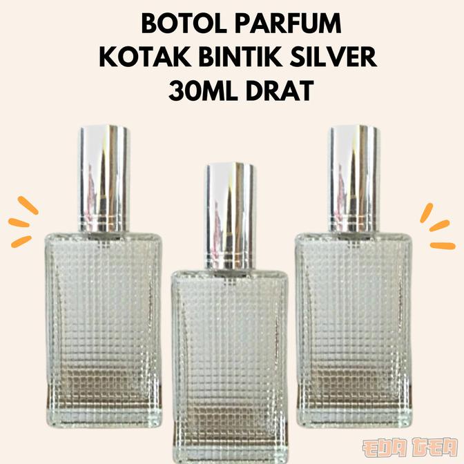 BOTOL PARFUM SPRAY KBS ( KOTAK BINTIK SIER ) 30ML BOTOL PARFUM SPRAY