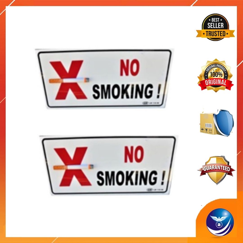 

GM LABEL 3D NO SMOKING LM-110 MEDIUM